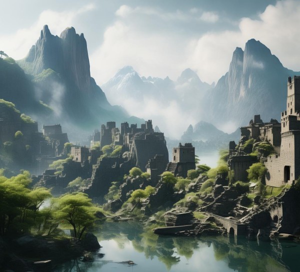 钓鱼城，古堡的山水长卷,钓鱼城，千年古堡的山水画卷,漫步,第1张