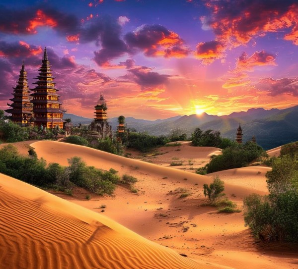 异域风光，探寻别地风景线,异域风情，别的地方的风景线,漫步,诗意,画卷,第1张