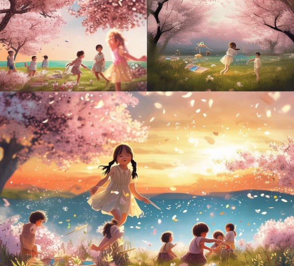 童真诗韵，幼儿里的诗意画卷,幼儿世界里的诗意画卷——描写幼儿的优美句子集锦,画卷,诗意,回忆,第1张