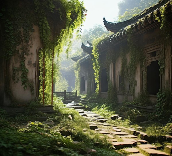 圆明园，时光流转的园林史诗,圆明园，岁月流转中的园林画卷,画卷,漫步,回忆,第1张