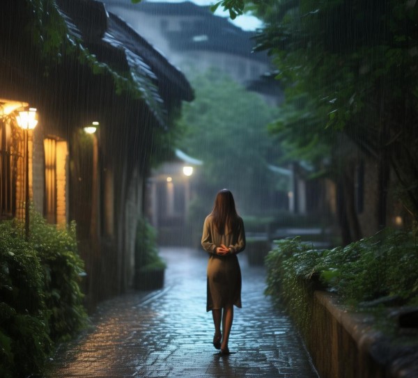 雨的细语漫步，一场诗意散文之旅,雨的的呢喃，一场关于雨的散文漫步,漫步,诗意,回忆,第1张
