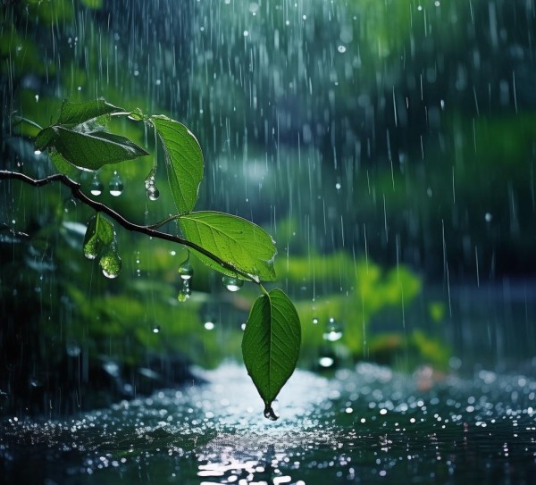 雨的柔美诗篇，那些雨中意境佳句,雨的旋律，那些描绘雨的美好句子,诗意,佳句,第1张
